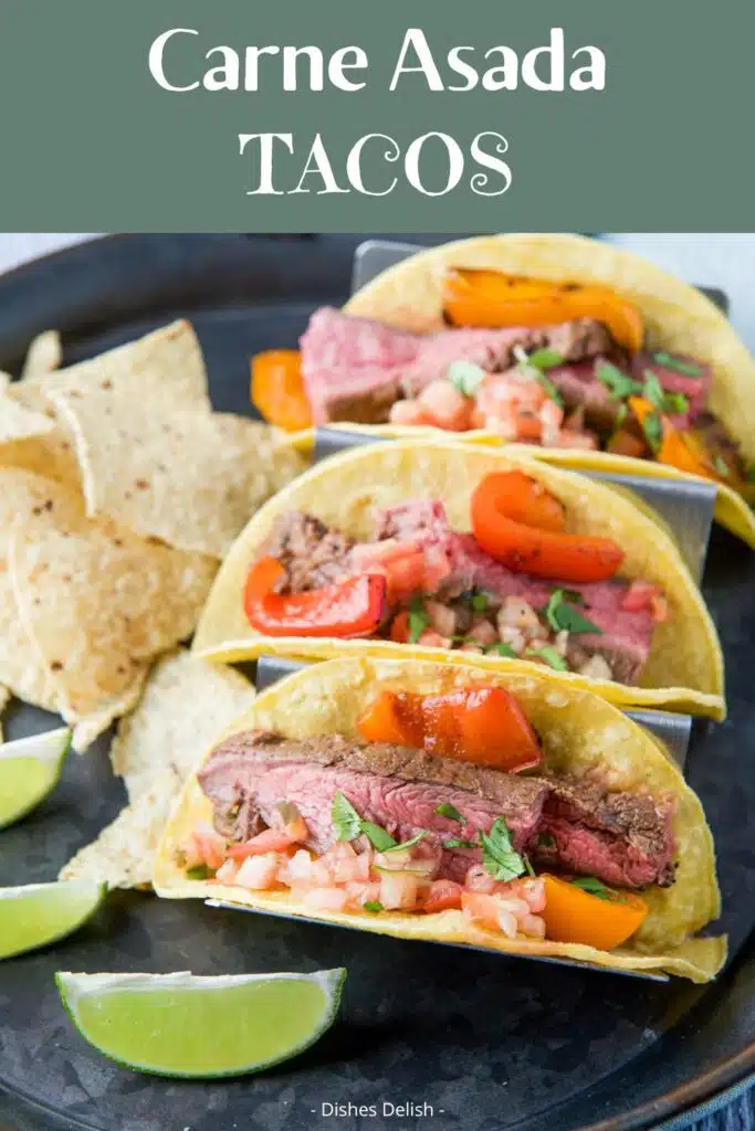 carne asada tacos for Pinterest 1