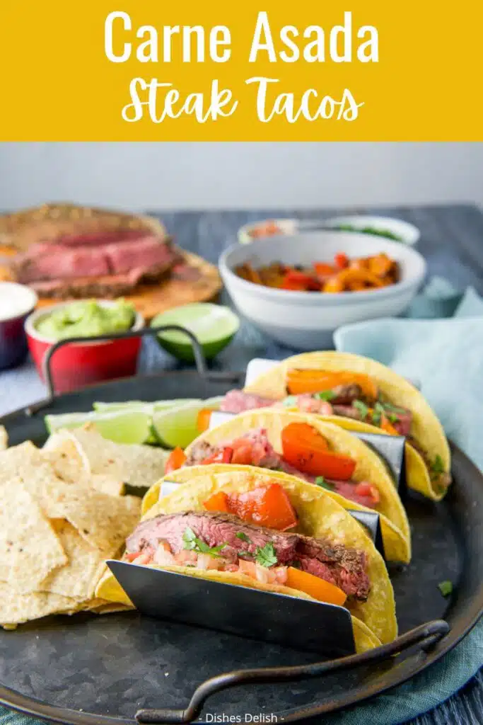 carne asada tacos for Pinterest 3