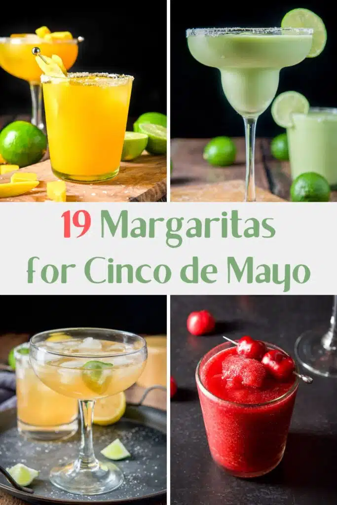 19 margarita recipes for Pinterest