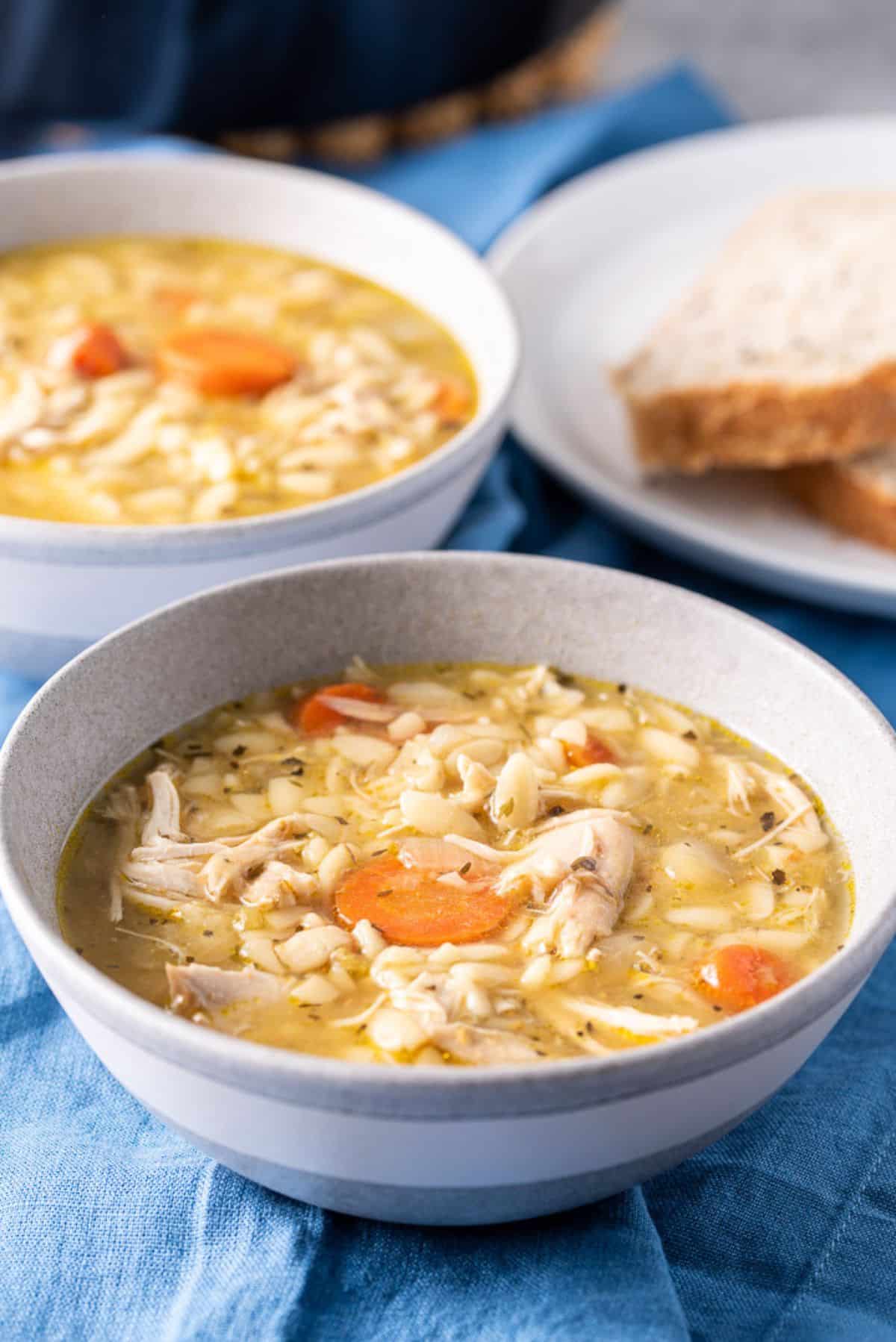 Instant Pot Whole Chicken Soup | Dishes Delish