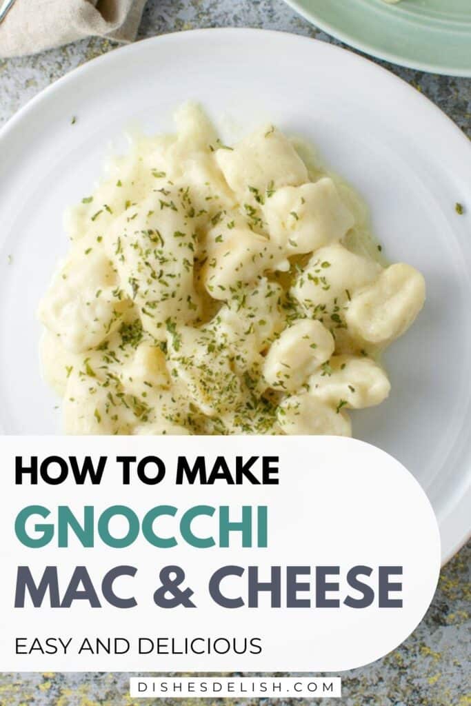 gnocchi mac and cheese Pin