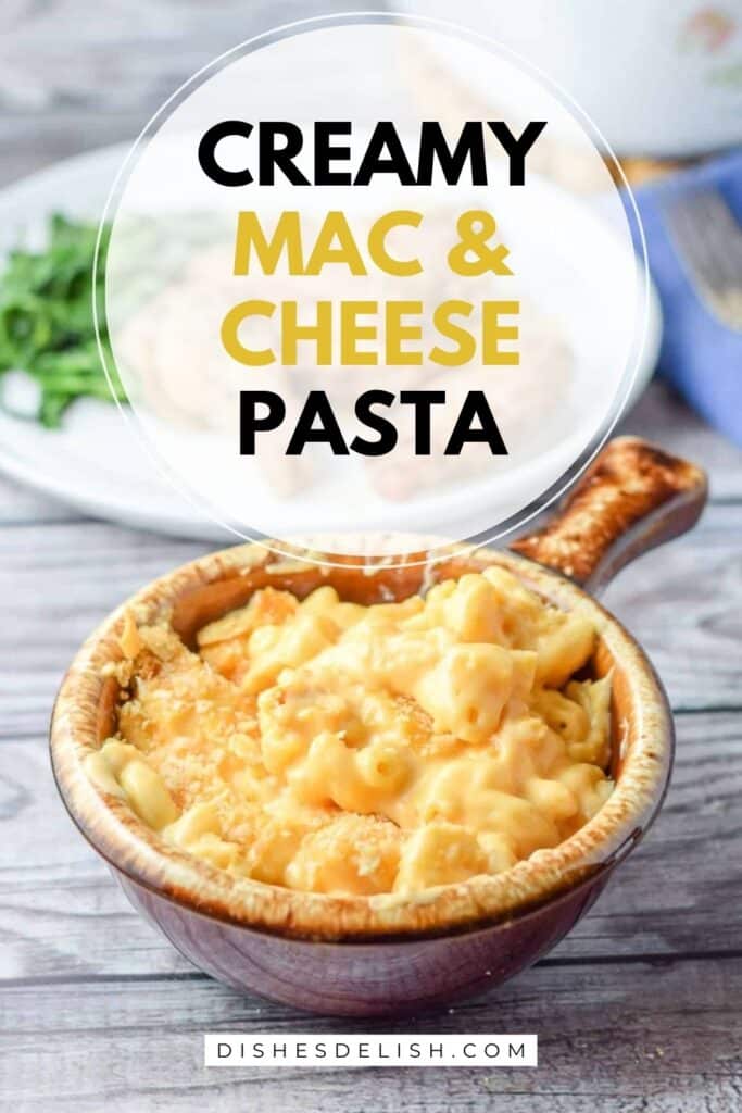 Creamy Mac and Cheese for Pinterest