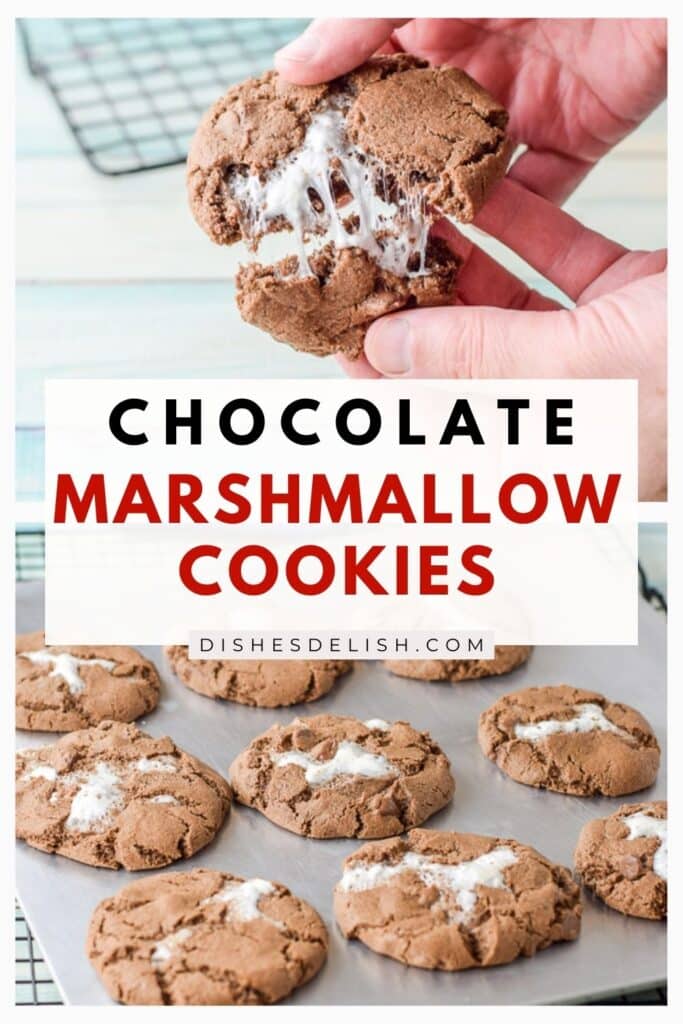 Cocolate Marshmallow Cookies Pin 3