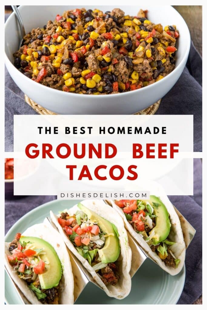 ground beef tacos Pin 2