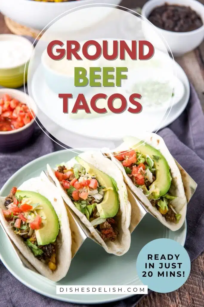 ground beef tacos Pin 4