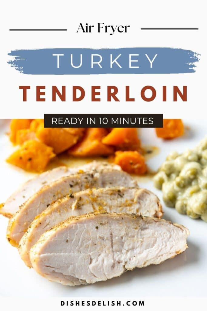 air fryer turkey tenderloin Pin 3