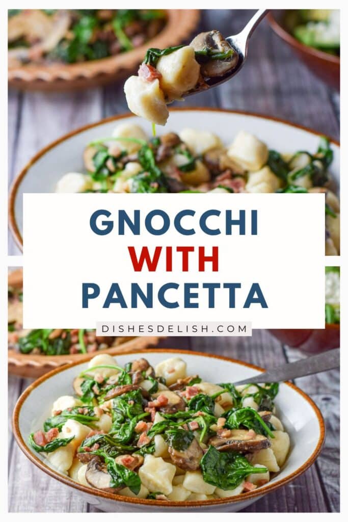 gnocchi with pancetta Pin