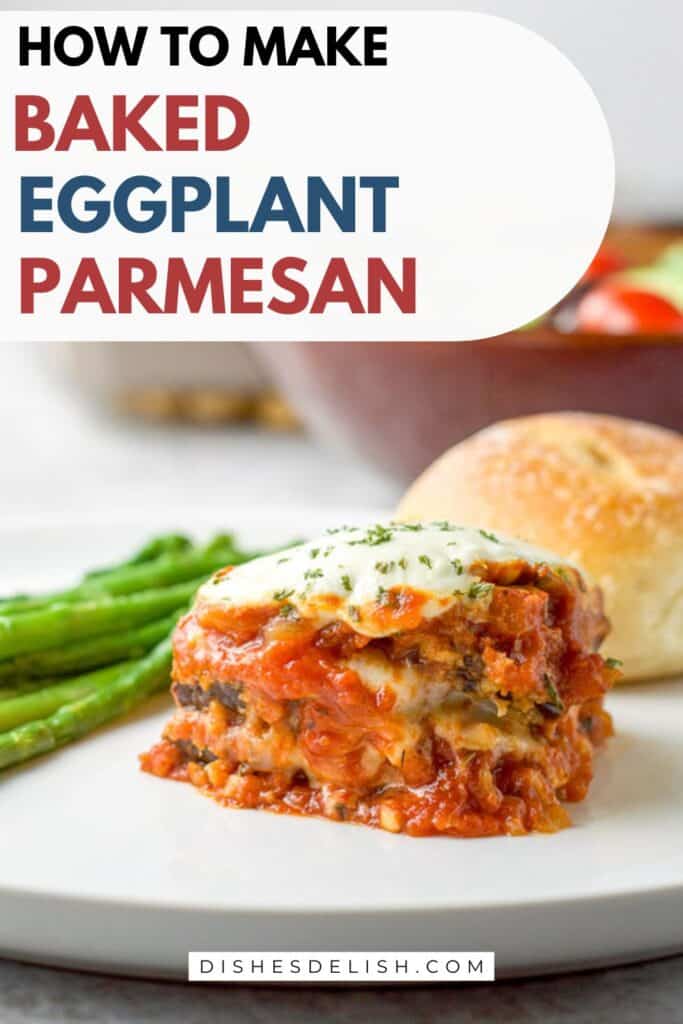 baked eggplant parmesan Pin 2