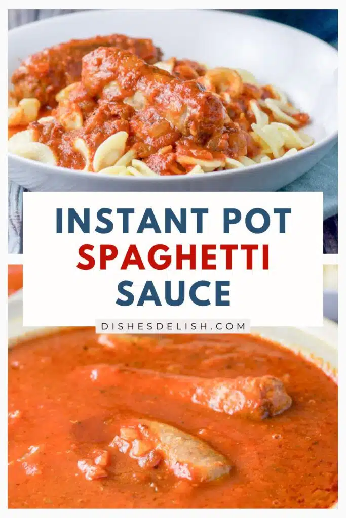 instant pot spaghetti sauce Pin