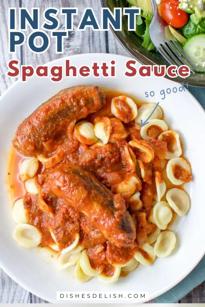 instant pot spaghetti sauce Pin 4