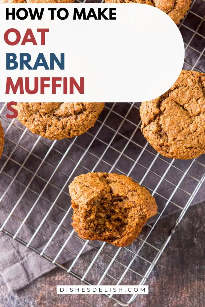oat bran muffins Pin 2