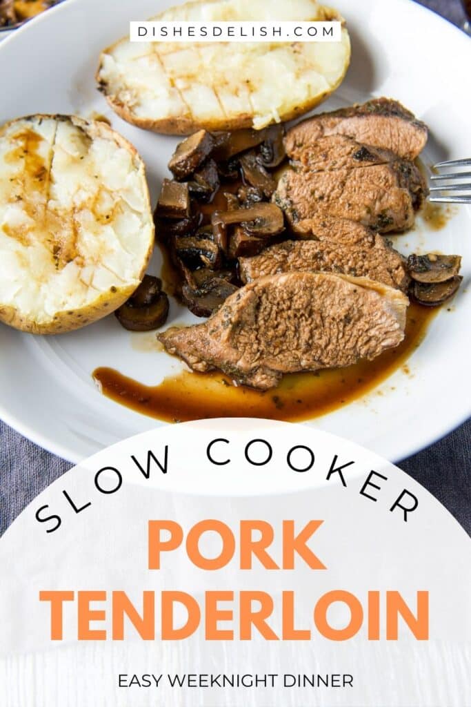 pork tenderloin with mushrooms Pin 3