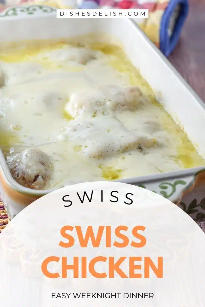 swiss chicken bake Pin 3