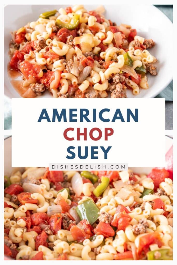 american chop suey Pin