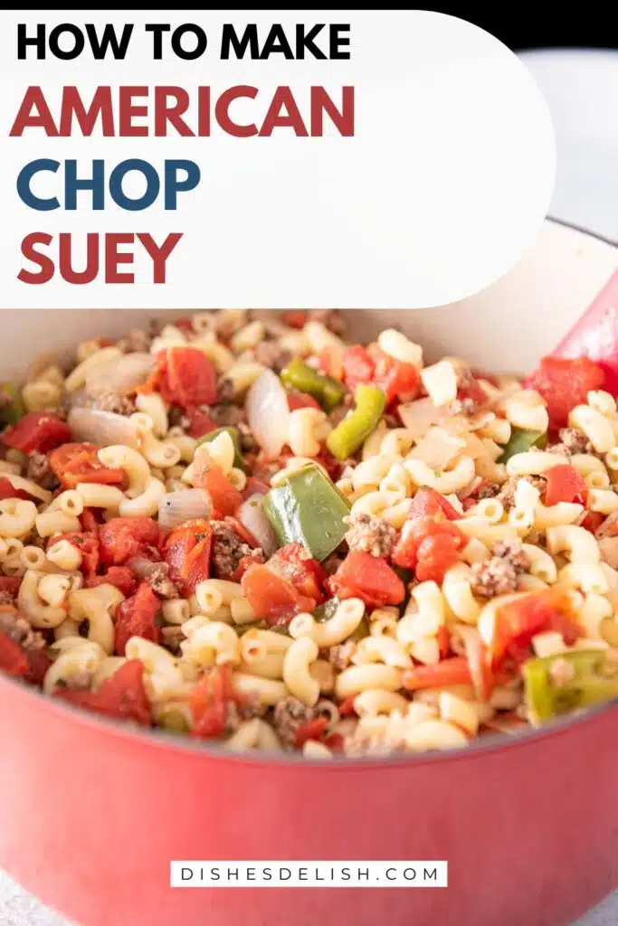 american chop suey Pin 2