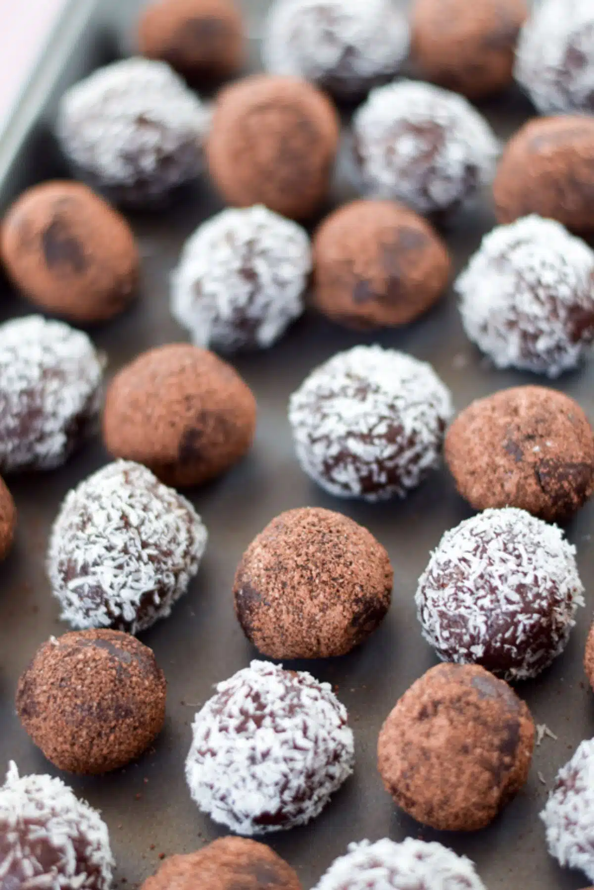 Chocolate Rum Balls | Dishes Delish