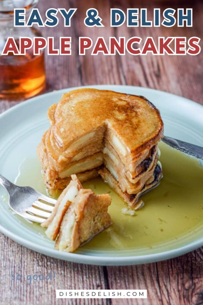 apple pancake recipe Pin 4