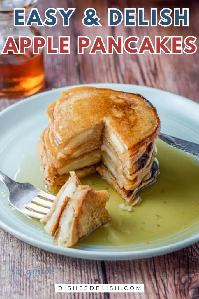 apple pancake recipe Pin 4