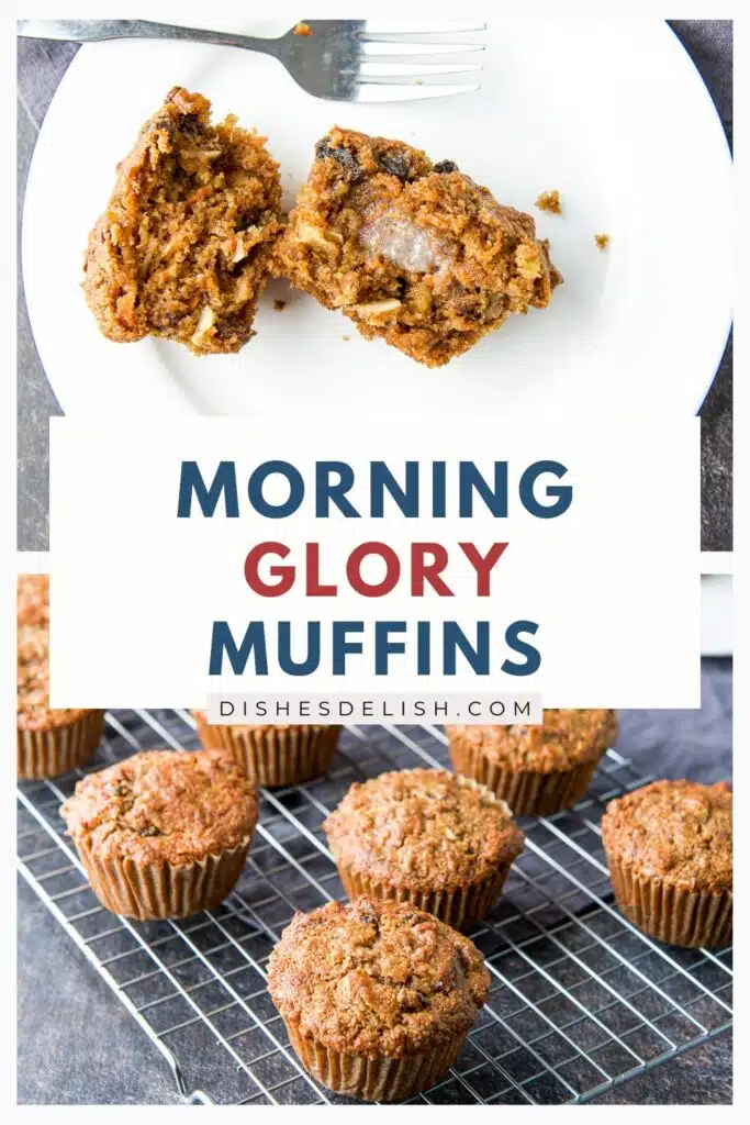 morning glory muffins Pin
