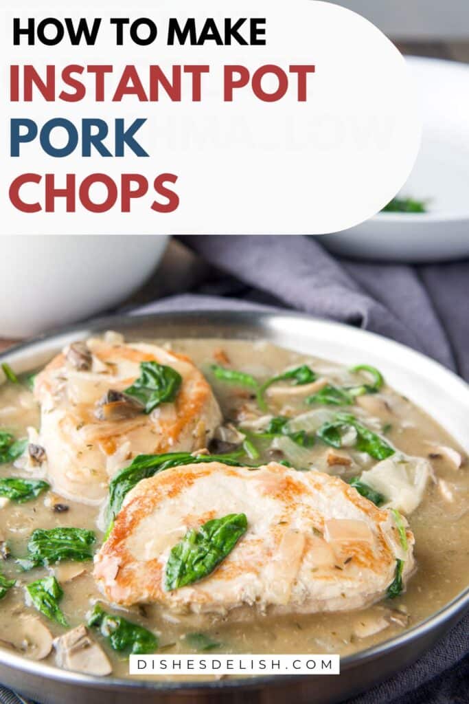 instant pot pork chops pin