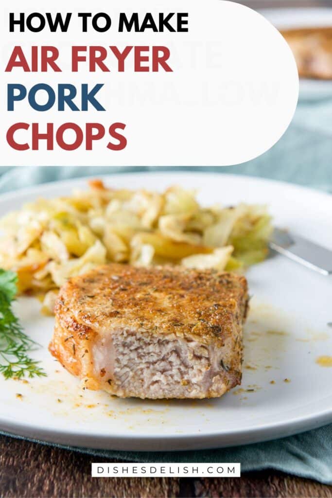 air fryer pork chops pin 2