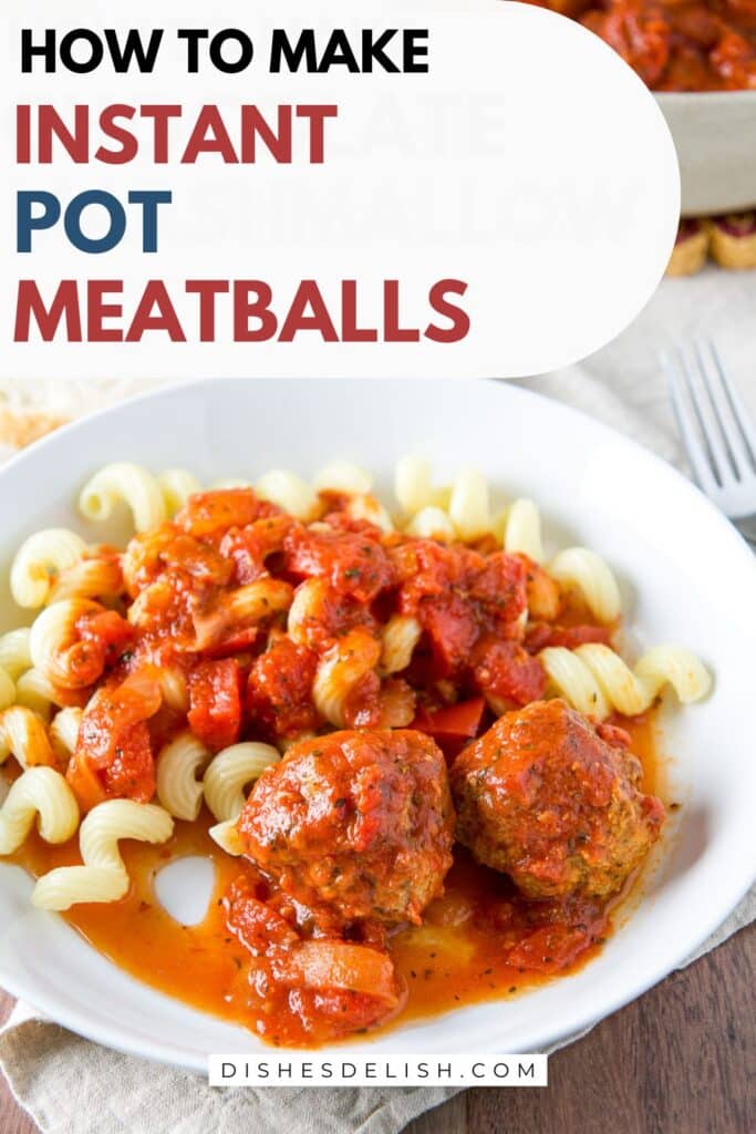 instant pot meatballs pin